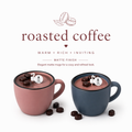 Roasted coffee