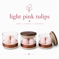 light pink tulips