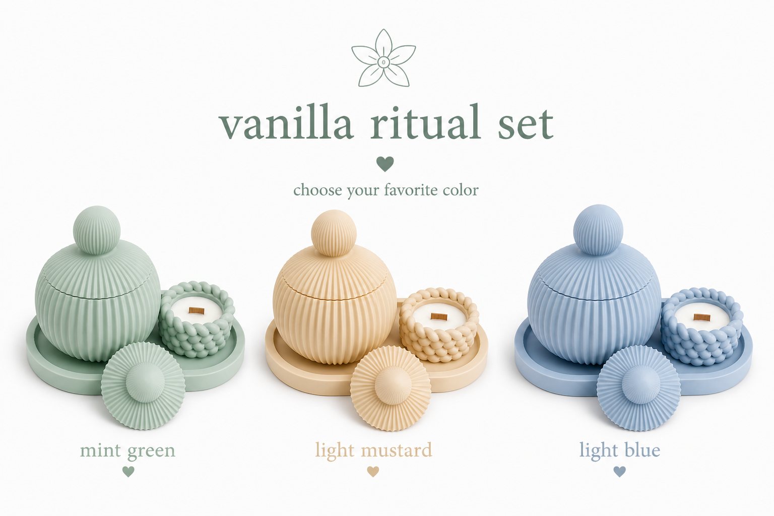 Vanilla ritual set